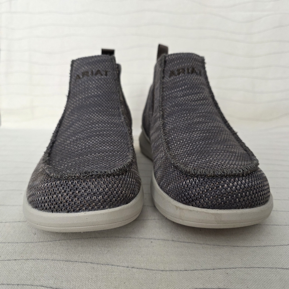 NEW Ariat Mens Hilo Midway Heathered Brown Slip On Shoes 10042396 Size 8.5D - Picture 4 of 10